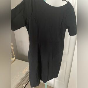 Ann Taylor seasonless stretch dress in black